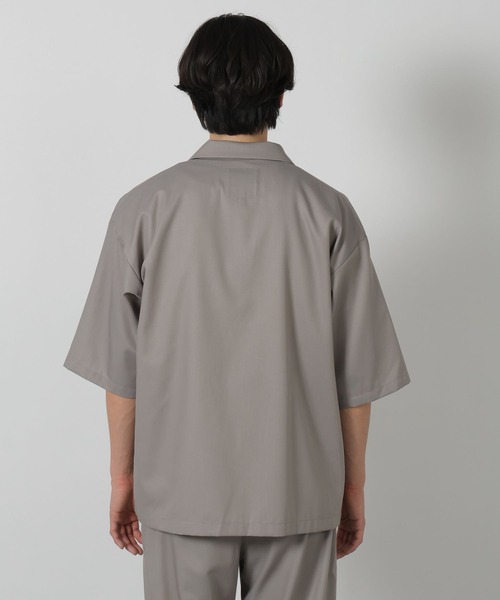 LAKOLE（ラコレ）の「TRルーズジャケット半袖 / 288150（テーラードジャケット・メンズ・ブラック/グレー/ネイビー/サンドグレー・MEDIUM/LARGE）」の12枚目の写真