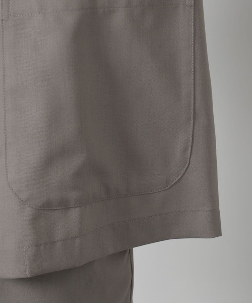 LAKOLE（ラコレ）の「TRルーズジャケット半袖 / 288150（テーラードジャケット・メンズ・ブラック/グレー/ネイビー/サンドグレー・MEDIUM/LARGE）」の16枚目の写真