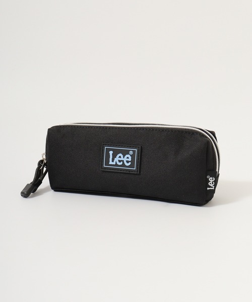 Lee（リー）の「Lee  ﾎﾟﾘｴｽﾃﾙ ﾗﾊﾞｰﾌﾟﾚｰﾄ Wﾌｧｽﾅｰ ﾎﾟｰﾁ（ポーチ・レディース・ブラック×ホワイト/ブラック×ブルー・FREE）」の11枚目の写真