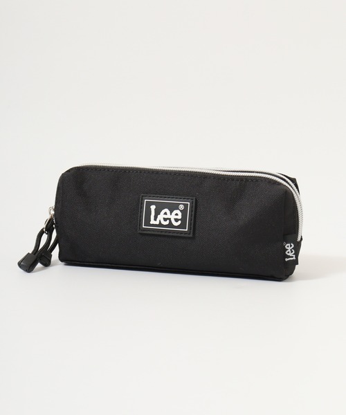 Lee（リー）の「Lee  ﾎﾟﾘｴｽﾃﾙ ﾗﾊﾞｰﾌﾟﾚｰﾄ Wﾌｧｽﾅｰ ﾎﾟｰﾁ（ポーチ・レディース・ブラック×ホワイト/ブラック×ブルー・FREE）」の10枚目の写真