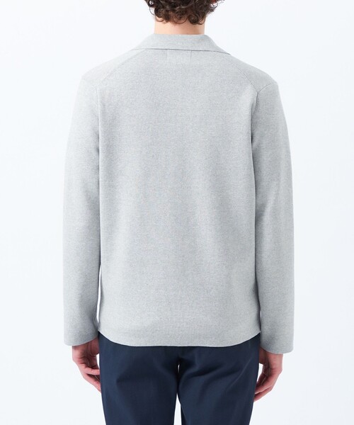 MACKINTOSH PHILOSOPHY(マッキントッシュ フィロソフィー)の「TEXBRID ミラノリブ ニットジャケット(その他アウター・メンズ・ダークネイビー/グレー系その他2・40/38)」の7枚目の写真