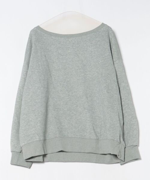 SUWDEE(スーディー)の「one shoulder oversize sweat pullover(スウェット・レディース・ブラック/グレー/ホワイト・FREE)」の13枚目の写真