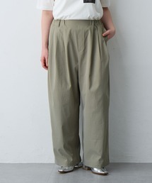 anyfee（エニフィー）の「【anyfee/大きいサイズ】機能性付き美シルエット多タックワイドパンツ《接触冷感/吸水速乾/UVカット/ストレッチ/機能性》（スラックス）」