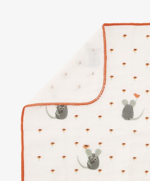 Afternoon Tea（アフタヌーンティー）の「ガーゼ3枚セット/LEO LIONNI（その他ベビー用品・キッズ・ホワイト・ONE SIZE）」の5枚目の写真