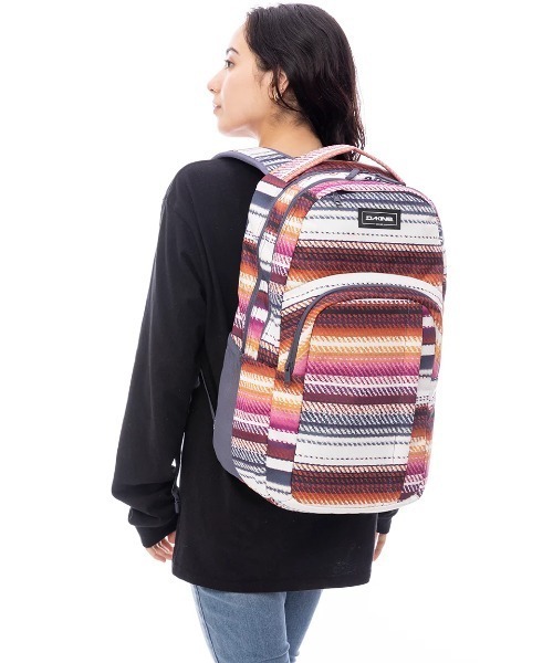 DAKINE(ダカイン)の「DAKINE メンズ CAMPUS L 33L バックパック/リュック 【2025年春夏モデル】/ダカインロゴワンポイントバッグパック・リュックサック(バックパック/リュック・メンズ・ブラックミックス/ネイビー/レインボー/カラフル/マルチ/ブラウン系その他/ピンク系その他・FREE)」の1枚目の写真