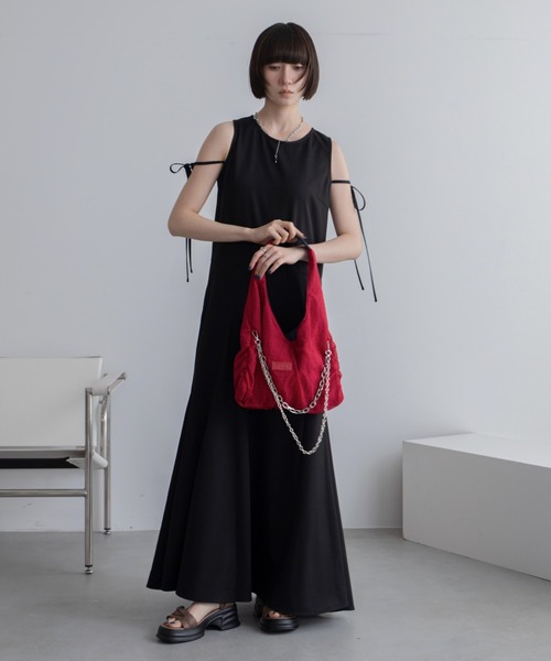 VACANCY(ヴァカンシー)の「チェックシアーリバーシブル2wayバッグ(トートバッグ・レディース・レッド/グレー/ブラック・FREE)」の11枚目の写真