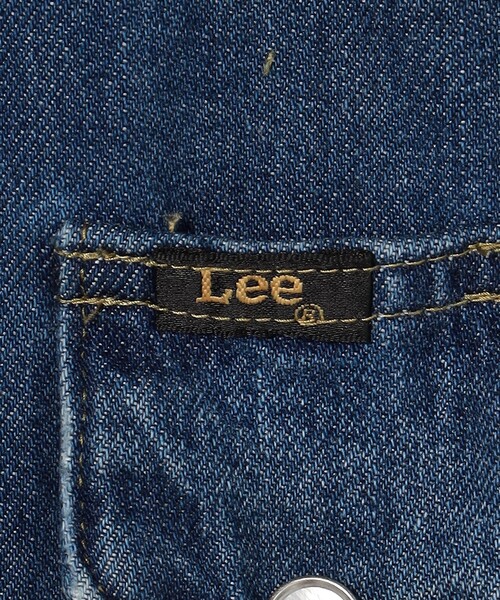 Lee（リー）の「＜Lee × CGS.＞ 101 デニム シャツ（シャツ/ブラウス・メンズ・ライトブルー/コバルトブルー・L/M/S）」の7枚目の写真