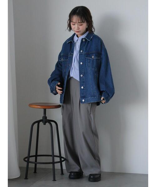 ehka sopo(エヘカソポ)の「リボンタックパンツ(その他パンツ・レディース・ブラック/ベージュ/グレー・F)」の19枚目の写真