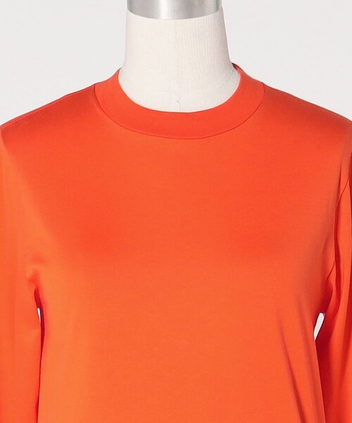 LOEFF（ロエフ）の「＜LOEFF＞スビンコットン ショートスリーブ Tシャツ（Tシャツ/カットソー・レディース・ブラック/ホワイト/ダークブラウン/オレンジ・FREE）」の22枚目の写真