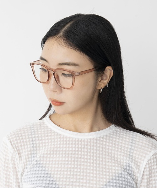 CONTROL FREAK / CTFK(コントロールフリーク)の「CONTROL FREAK(コントロールフリーク)クリアレンズFITグラス(サングラス・レディース・ブラック/クリア/ピンク・FREE)」の8枚目の写真