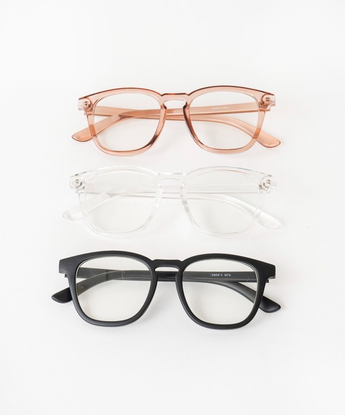 CONTROL FREAK / CTFK(コントロールフリーク)の「CONTROL FREAK(コントロールフリーク)クリアレンズFITグラス(サングラス・レディース・ブラック/クリア/ピンク・FREE)」の9枚目の写真