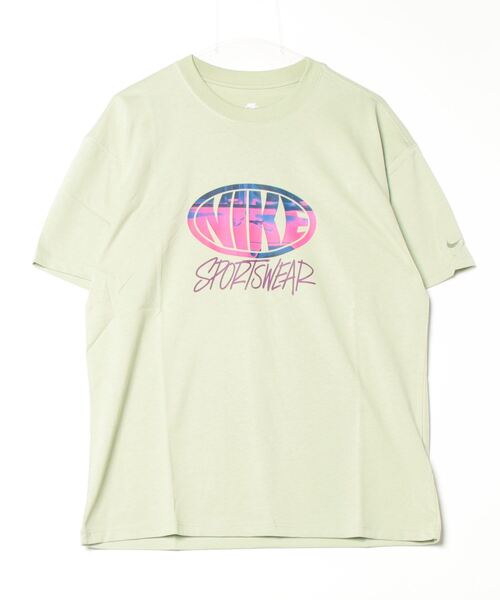 NIKE（ナイキ）の「ナイキ NIKE ナイキ NSW M90 OPP1 S/S Tシャツ（Tシャツ/カットソー・メンズ・ホワイト/ダークグレー/グリーン・LL/3L/S/M/L）」の3枚目の写真