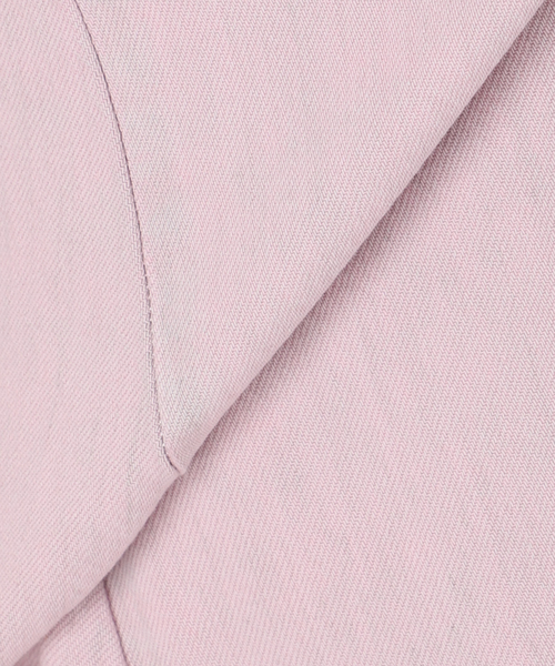 U by SPICK&SPAN(ユーバイスピックアンドスパン)の「フローストルーズバレルレッグデニム(デニムパンツ・レディース・ピンク/ブルー・38/36)」の6枚目の写真