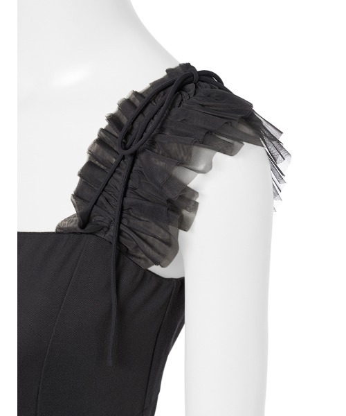 FRAY I.D（フレイアイディー）の「カップ付きチュールコンビ