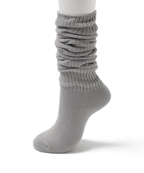 WEGO(ウィゴー)の「WEGO/エアリールーズソックス(ソックス/靴下・レディース・ブラック/オフホワイト/ライトグレー/ブラウン・23-25cm)」の12枚目の写真