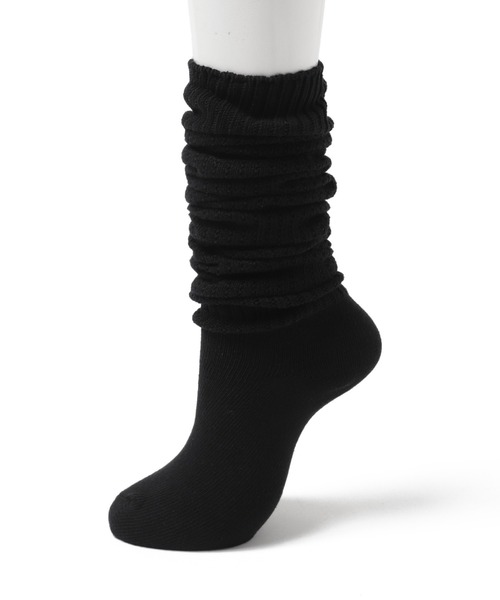 WEGO(ウィゴー)の「WEGO/エアリールーズソックス(ソックス/靴下・レディース・ブラック/オフホワイト/ライトグレー/ブラウン・23-25cm)」の13枚目の写真