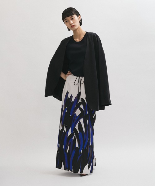 ADAM ET ROPE'（アダムエロペ）の「メイクプリントスカート（スカート・レディース・ピンク/グレー系その他・36/38）」の5枚目の写真