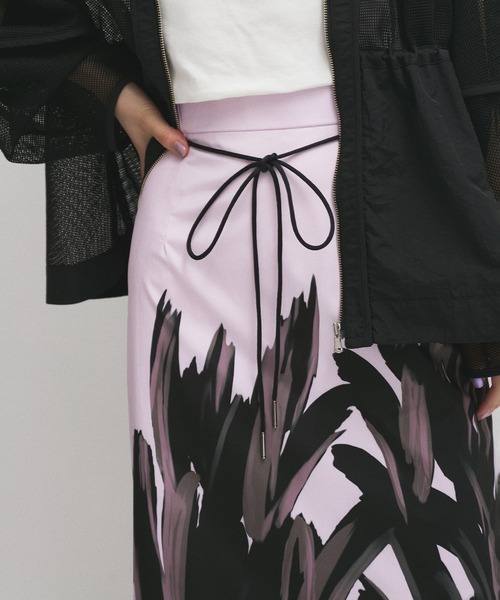 セール】メイクプリントスカート（スカート）｜ADAM ET ROPE