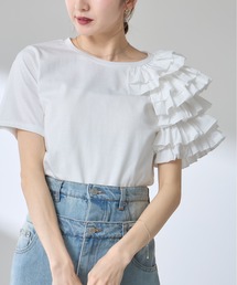 【ZOZO限定】アシメフリルカットプルオーバー