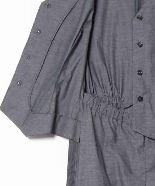 PREFERIR（プレフェリール）の「セットアップ見え ワンピース(M,L)（ワンピース・レディース・チャコールグレー/ネイビー・MEDIUM/LARGE）」の20枚目の写真