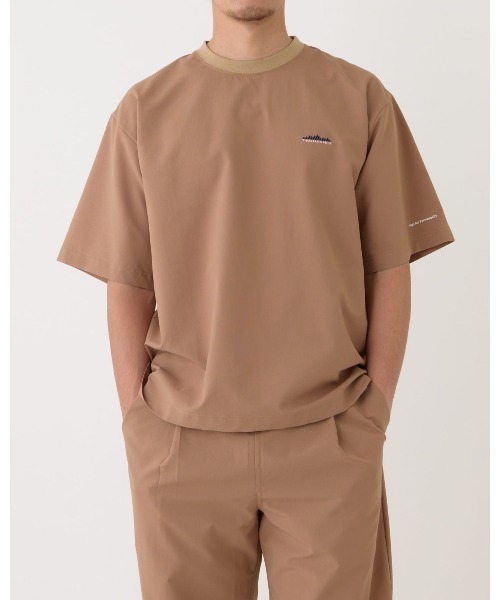 THOUSAND MILE（サウザンドマイル）の「【THOUSAND MILE】SHORT SLEEVE T-SHIRT & LONG PANTS SETショートＴシャツ＆ロングパンツ3点セット（Tシャツ/カットソー・メンズ・ブラック/ベージュ・X-LARGE/LARGE/MEDIUM/SMALL）」の6枚目の写真