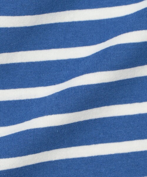 coen(コーエン)の「ボーダーフリルカットソー(Tシャツ/カットソー・レディース・ナチュラル/コバルトブルー/オフホワイト/ダークグレー・M/L)」の7枚目の写真