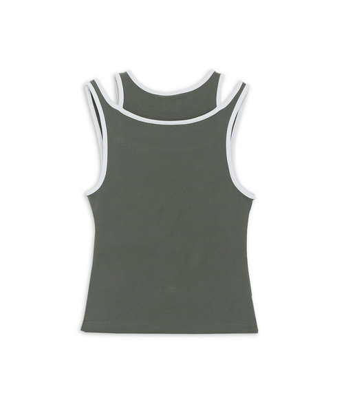 PUMA（プーマ）の「PUMA プーマ ウィメンズ デア トゥ タンクトップ（その他トップス・レディース・ピンク/グレー系その他・LARGE/MEDIUM/X-LARGE/SMALL）」の8枚目の写真