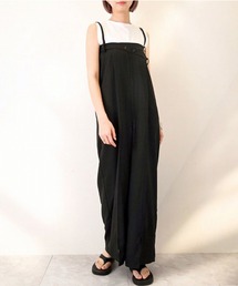 STYLEBLOCK（スタイルブロック）の「リネンタッチ2WAYオールインワン（サロペット/オーバーオール）」