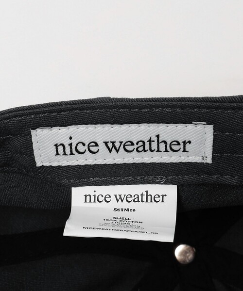 NICE WEATHER＞PARIS キャップ（キャップ）｜NICE WEATHER