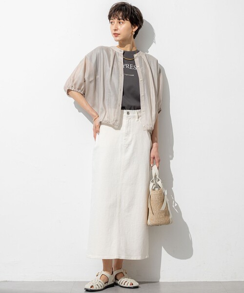 【接触冷感/洗える】BON-PRESAGE ロゴ フレンチスリーブ Tシャツ セール】【接触冷感/洗える】BON-PRESAGE ロゴ フレンチスリーブ