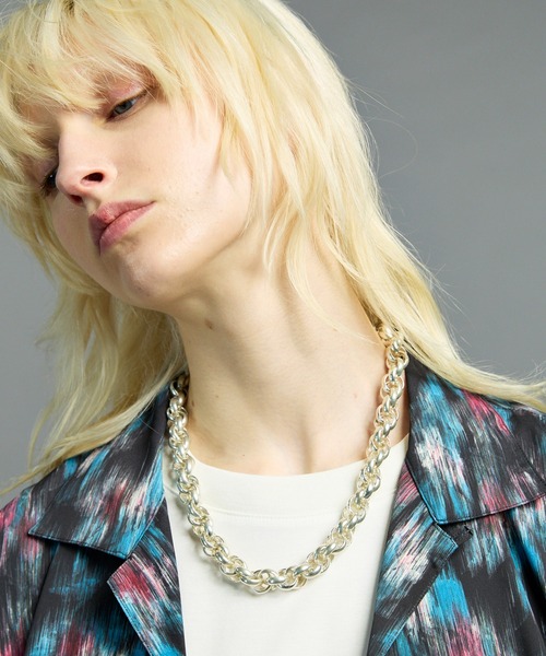 《UNISEX》【Mountain People x MAISON SPECIAL】EPNS Necklace1/EPNS ネックレス1【MAISON SPECIAL/メゾンスペシャル】