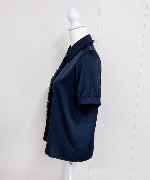 MA*RS（アメーバーマーズ）の「クロス刺繍ネクタイ付きブラウス（シャツ/ブラウス・レディース・ホワイト/ブラック/レッド/ブラック×ホワイト/ブラック×ブラック/ホワイト×ホワイト/ホワイト×ブラック・FREE）」の19枚目の写真