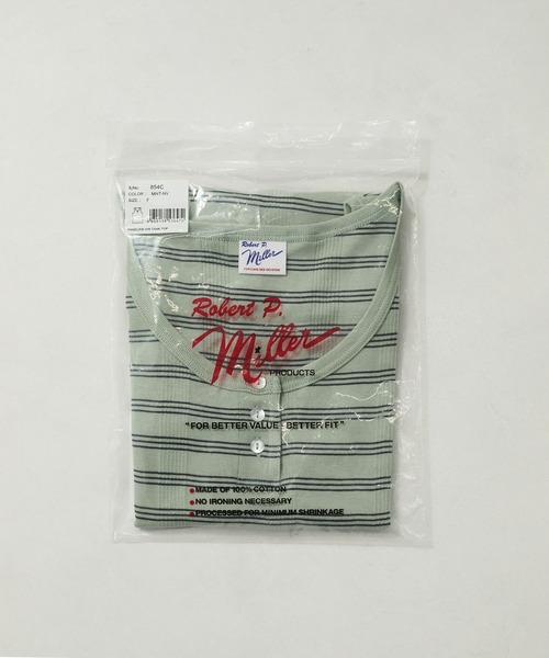 MILLER（ミラー）の「【Miller/ミラー】PANEL RIBBED HENRY TANK TOP（タンクトップ・レディース・ブラック/ライトグリーン/ピンク系その他/ブラック系その他3・FREE）」の14枚目の写真