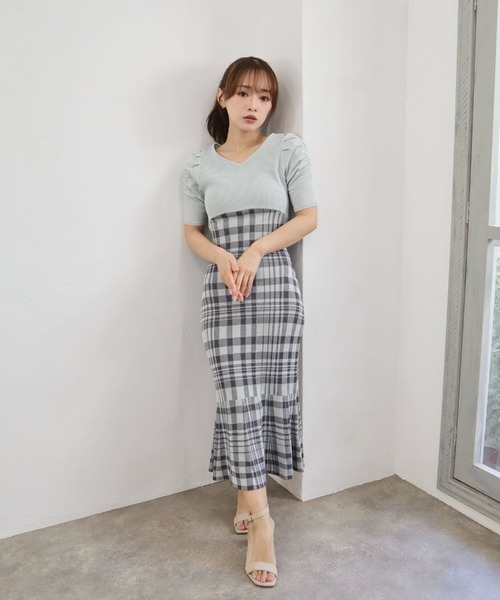 さーまー　MHL ワンピース エムエイチエル MHL. GARMENT DYE PLAIN POPLIN （STONE3