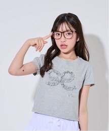 by LOVEiT | クシュクシュおリボンTシャツ(Tシャツ/カットソー)