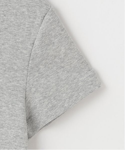 by LOVEiT（バイラビット）の「クシュクシュおリボンTシャツ（Tシャツ/カットソー・キッズ・グレー系/オフホワイト・130cm/150cm/160cm/140cm/120cm）」の6枚目の写真