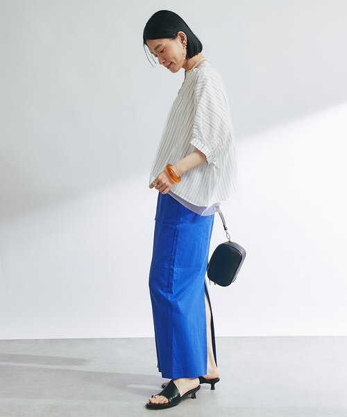 un dix cors(アンディコール)の「【LE VERNIS(ル・ベルニ)】Toe ring sandals(サンダル・レディース・ベージュ/ブラック・23.5cm/24.5cm)」の19枚目の写真