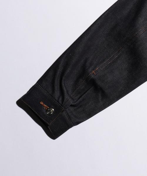 MONKEY TIME(モンキータイム)の「<WVM> DENIM JACKET/ジャケット(デニムジャケット・メンズ・ネイビー・LARGE/MEDIUM)」の2枚目の写真