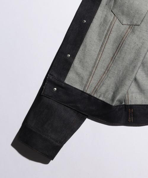 MONKEY TIME(モンキータイム)の「<WVM> DENIM JACKET/ジャケット(デニムジャケット・メンズ・ネイビー・LARGE/MEDIUM)」の4枚目の写真