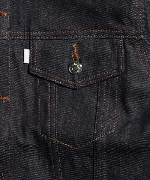 MONKEY TIME(モンキータイム)の「<WVM> DENIM JACKET/ジャケット(デニムジャケット・メンズ・ネイビー・LARGE/MEDIUM)」の6枚目の写真