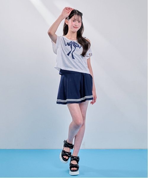 セール】【SWIM】スクール対応 swim wear(Tシャツつき)（水着