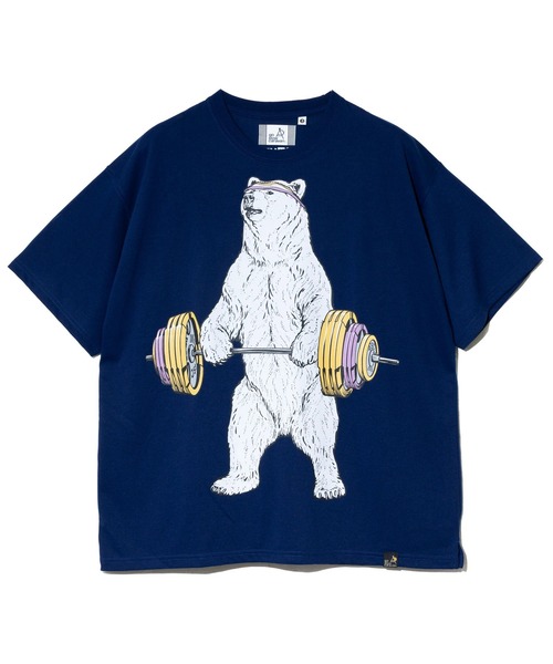 Drymix バーベルクマ BIG TEE（Tシャツ/カットソー）｜go slow caravan