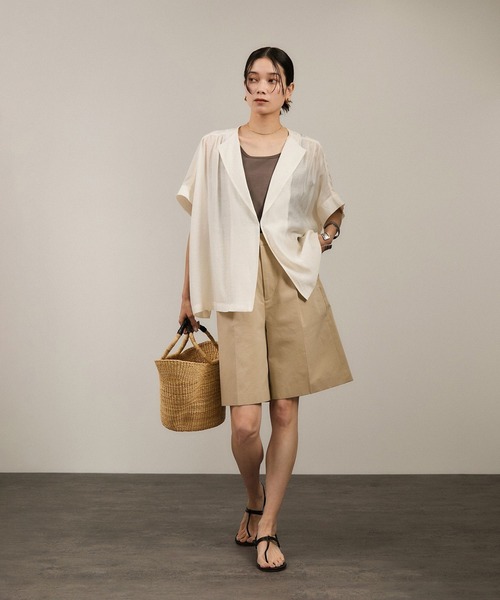 楽天市場】【SALE／60%OFF】シアージャケットブラウス ADAM ET