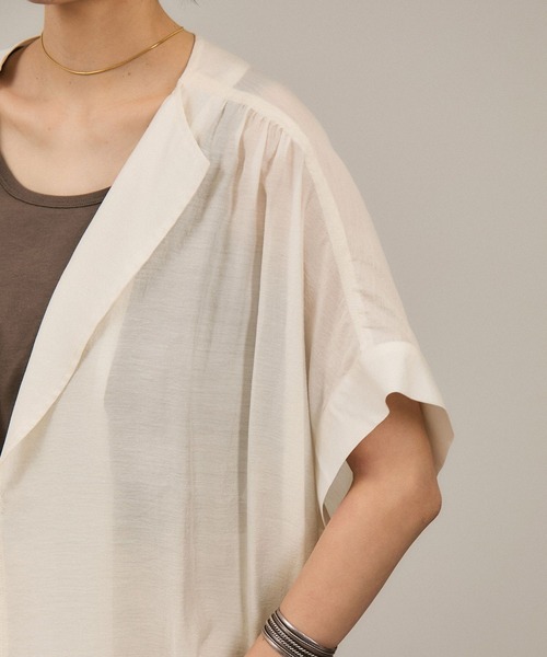 アダムエロペ　ブラウスライクジャケット ADAM ET ROPÉ FEMME(アダム エ ロペ ファム) / ジャケットライク