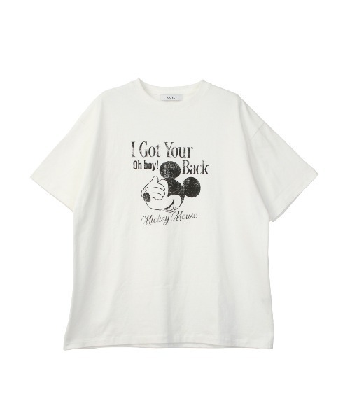 COEL × ＋81BRANCA ミッキーTシャツ　コエル 楽天市場】COEL × ＋81BRANCA ミッキーTシャツ コエル COEL T