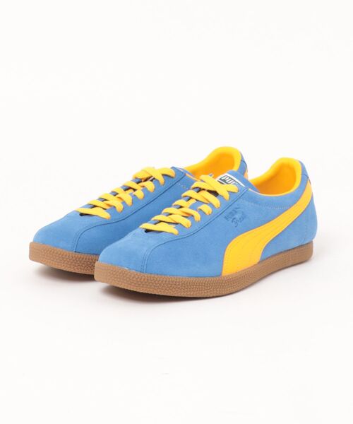 PUMA(プーマ)の「BRASIL 401048-04(スニーカー・メンズ・ブルー・27.0cm/27.5cm/28.0cm/29.0cm/26.0cm/26.5cm/25.5cm/23.5cm/23.0cm/28.5cm/25.0cm/24.5cm/24.0cm)」の1枚目の写真