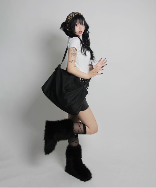 IMARI(イマリ)の「【 IMARI / イマリ 】 シアー デザイン ハイソックス #(ソックス/靴下・レディース・ホワイト/ホワイト系その他/ブラック系その他/ブラック/ブラック系その他2・FREE)」の22枚目の写真
