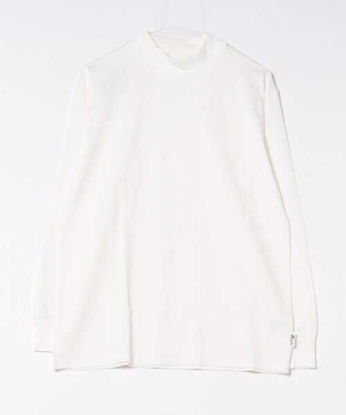 Fortune Island Golf(フォーチューンアイランドゴルフ)の「【Fortune Island Golf/フォーチューンアイランドゴルフ】ORIGINAL LOGO MOCKNECK L/S ゴルフ モックネック ロンT 肩ブランドロゴ刺繍(Tシャツ/カットソー・メンズ・ホワイト/ブラック・MEDIUM/LARGE/X-LARGE)」の12枚目の写真