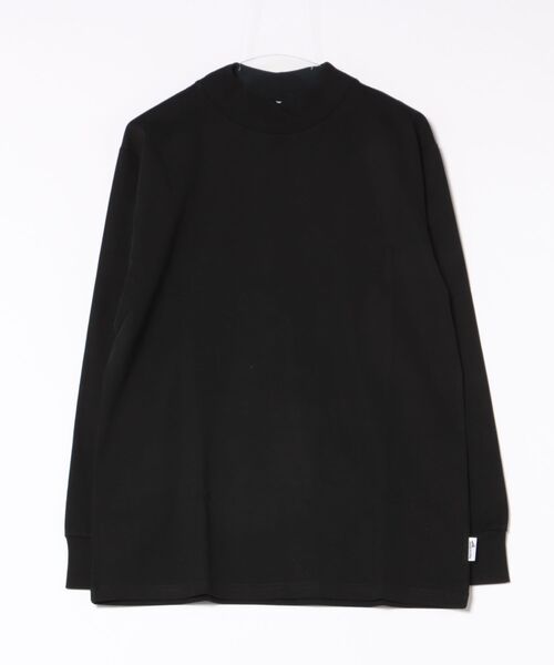Fortune Island Golf(フォーチューンアイランドゴルフ)の「【Fortune Island Golf/フォーチューンアイランドゴルフ】ORIGINAL LOGO MOCKNECK L/S ゴルフ モックネック ロンT 肩ブランドロゴ刺繍(Tシャツ/カットソー・メンズ・ホワイト/ブラック・MEDIUM/LARGE/X-LARGE)」の9枚目の写真