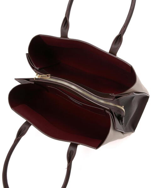 NATURAL BEAUTY BASIC(ナチュラルビューティーベーシック)の「◇トラペーズクラッシートート(トートバッグ・レディース・ブラック/ホワイト系その他・フリ-)」の11枚目の写真